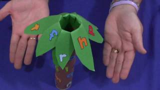 Chicka Chicka Boom Boom Tree Craft For Preschool and Kindergarten [upl. by Malas362]