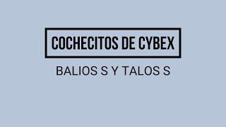 Cochecitos de Cybex BALIOS S y TALOS S Ali Bebé [upl. by Yttig]