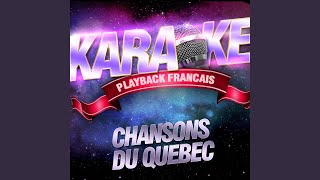 Complainte Du Phoque En Alaska — Karaoké Playback Avec Choeurs — Rendu Célèbre Par Beau [upl. by Eanal]