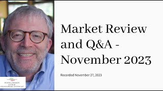 Peter Brandt Public Webinar November 2023  Market Review and QampA [upl. by Nahshon124]