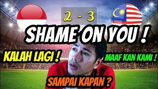 INDONESIA 2 VS MALAYSIA 3 KUALIFIKASI PIALA DUNIA 2022  RIVALRY [upl. by Primo229]