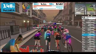 Zwift Grand Prix Race 7 Womens Points Hunter [upl. by Christianson]