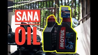 Motul 3000 Plus 20w50 Quick Review  Suzuki GSX S150 [upl. by Tapes909]