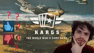 My Honest KARDS Review 5000 hours [upl. by Aihsercal]