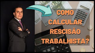 Como calcular as verbas trabalhistas sem carteira assinada [upl. by Maisie747]