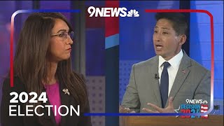 Colorado CD4 Debate Yu asks Boebert about her willingness to talk to people outside her party [upl. by Rolan143]