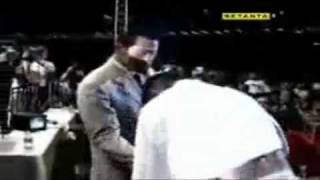 Lyoto Machida Slapped By Antonio Inoki Out Of Respect [upl. by Leirum33]