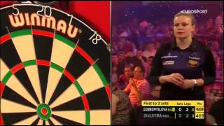 Lakeside World Darts Championship 2016 Dobromyslova Vs Zijlstra [upl. by Diamond]