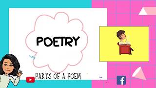 Parts of a Poem  Elements of Poetry  Poetry for Beginners [upl. by Ettenhoj]