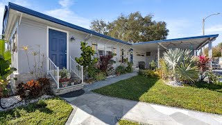 Eldorado Village Largo FL Updated Large 3 Bedroom 2 Bath Double Wide Home For Sale Dog Friendly [upl. by Matthei]