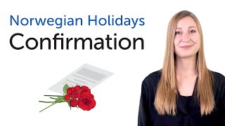 Norwegian Holidays  Confirmation  Konfirmasjon [upl. by Yemac]