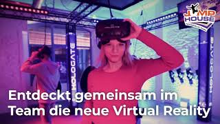 Die VRSensation HOLOGATE  ab 31 Januar 2020 NEU im JUMP House Leipzig [upl. by Akcebar544]