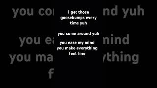 goosebumps lyrics [upl. by Enneibaf]