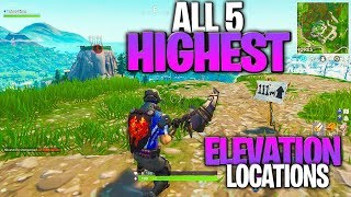 All 5 Highest Elevation Locations  Visit The Five Highest Elevations On The Island [upl. by Ynnahc]