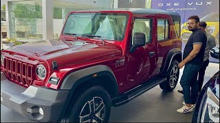 Thar Roxx 🚘  Bookings Open 🎉  5 Door Thar 😍 walk around  Abohar Punjab  Brar Autowheels [upl. by Lux932]