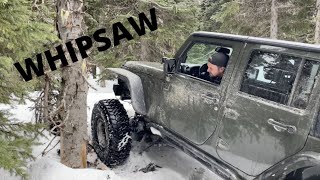 Whipsaw Trail Attempt May Long Weekend jeep whipsaw snow [upl. by Filia]