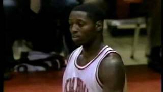 1 Kansas Jayhawks at 25 Oklahoma Sooners  1995  Basketball  Part 1 [upl. by Sung]