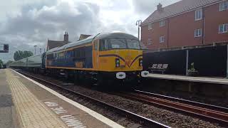 69008 passes Woburn Sands with The Cappagh Capital Campaigner 3824 [upl. by Keldah]