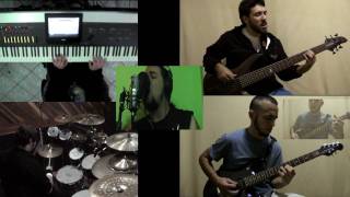 Dream Theater – Lifting Shadows Off a Dream – SPLIT SCREEN COVERS – VRA [upl. by Tranquada]