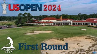 PGA TOUR  US Open  Pinehurst 2  First Round [upl. by Naud150]