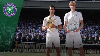 Novak Djokovic vs Kevin Anderson Final Highlights  Wimbledon 2018 [upl. by Lainahtan]