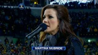 Martina McBride Star Spangled Banner GREATEST LIVE PERFORMANCE National Anthem Independence Day [upl. by Borszcz]