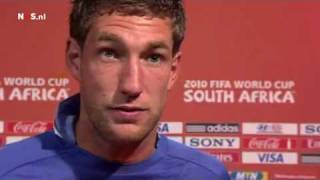 Maarten Stekelenburg na Nederland  Uruguay [upl. by Priscella]