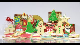 Curso de Galletería  Clase 7  Galletas Navideñas [upl. by Irvine]