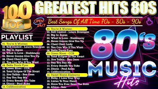 80s Music Greatest Hits  Best Of 80s Songs Playlist  Best Songs Of 80s Music Hits Playlist Ever [upl. by Atnohs]