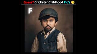 AI Generated childhood pictures indian Cricketers 😧 [upl. by Lenka]