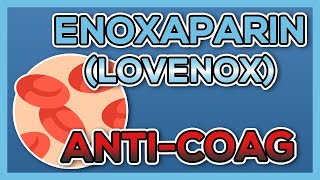 Enoxaparin Lovenox Nursing Drug Card Simplified  Pharmacology [upl. by Warrin]