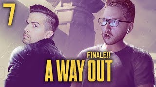 SHOCKING FINALE  A Way Out  Gameplay Walkthrough Part 7Ending w Pulse [upl. by Onivag415]