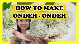 How to make ondehondeh  Easy onde onde recipe [upl. by Annas925]