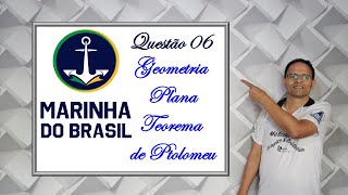 Questão 06 COLÉGIO NAVAL CPACN 2023Teorema de Ptolomeu [upl. by Diena]