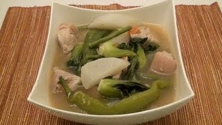 PINOY RECIPE  SINIGANG NA BABOY PORK SOUP WITH TAMARIND POWDER [upl. by Ehling]