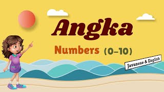 Angka  Numbers 0 to 10 in Javanese amp English [upl. by Jameson]