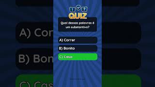 Teste Seu Vocabulário em Português 🌟 Você Consegue Acertar Todas quiz português [upl. by Ardet]