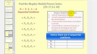 Weighted Voting The ShapleyShubik Power Index [upl. by Suki]