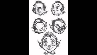 Dessins d’expressions cartoon en 5 minutes [upl. by Peters]