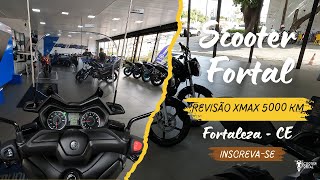 Revisão Yamaha Xmax 5000 KM  Motovlog [upl. by Enaud]