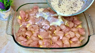 Картошка и Куриное филе Простой и Вкусный Рецепт Ужина за 10 минут  выпечка в духовке [upl. by Fraya]