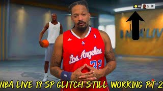 NBA LIVE 19 SKILL POINT GLITCH PT 2  STILL WORKING [upl. by Drucie]