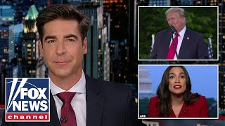 Jesse Watters AOC is jealous of Trumps crowd in the Bronx [upl. by Jonis222]