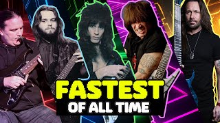 The FASTEST Guitar Shredders of ALL TIME [upl. by Cheyne]