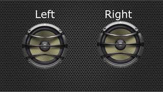 Stereo Left and Right Stereo Sound Test [upl. by Ejroj195]