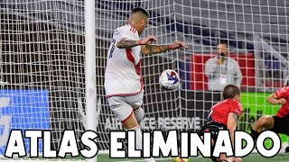 EN LOS PENALES EL ATLAS QUEDA ELIMINADO DE LA LEAGUES CUP ANTE EL NEW ENGLAND [upl. by Harlow]