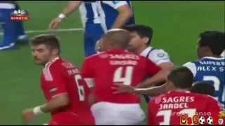 Benfica 3  2 Porto  Taça da Liga  20 Março 2012 [upl. by Blackington36]