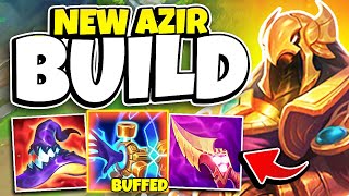 This Item Got BUFFED and Azir Has A Best New Build In Season 14 I RUN THIS EVERY GAME [upl. by Smeaj]