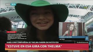 Caso Juan Darthés habló una compañera de Thelma Fardín en Patito Feo  Café de la tarde [upl. by Rizan749]