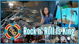 Rock n Roll Is King  Electric Light Orchestra ELO  Drum Cover by KALONICA NICX [upl. by Rehm]